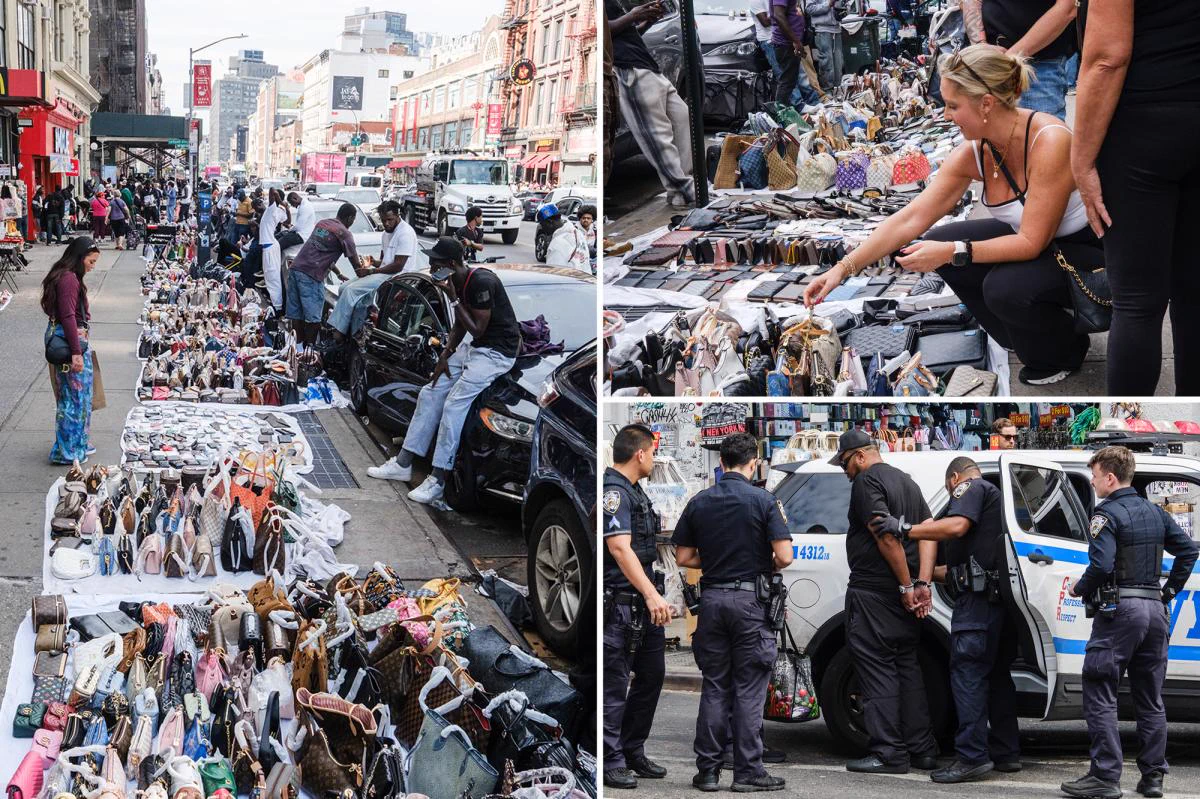 Illegal vendors are back on Canal Street, hogging a 4-block stretch as ...