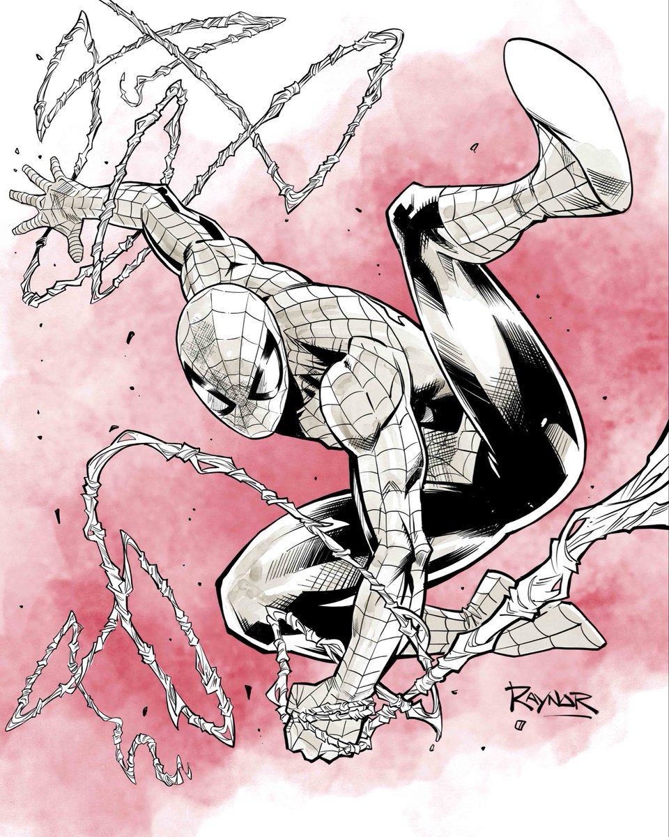 MaxRaynorArt's tweet photo. Spider-Man commission!! https://t.co/OR0SbdUcb4