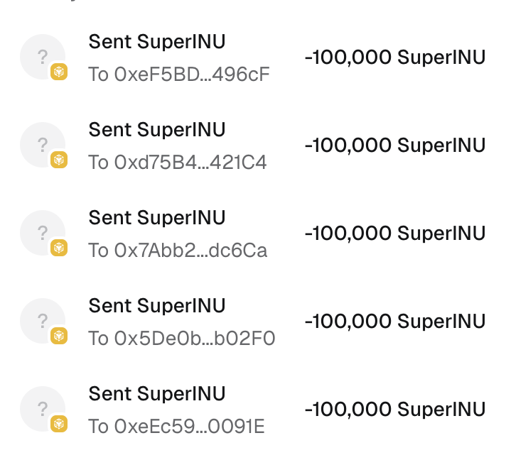 SuperInuBNB's tweet photo. 🚨 $SUPERINU 空投名额有限 🚨  

🎯 仅限前 500 个 #BNB 钱包 
🪂 每个钱包 100,000 $SUPERINU 

✅ 点赞并转发置顶推文 📌 
✅ 评论区留下 #BNB 地址 👇 + ♻️ https://t.co/QHD2MvimTe