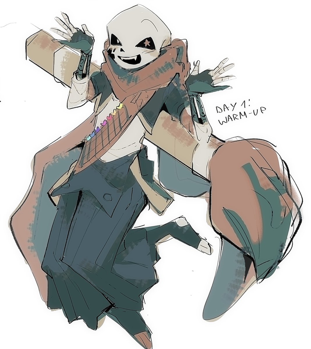 viscogone's tweet photo. i'll participate on my own schedule because i'm a busy fucking college student again

#inktobertale2026 #inksans https://t.co/jQ1szYPjMm