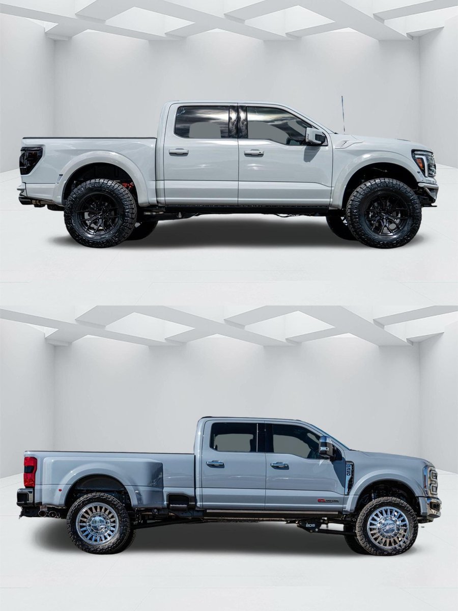 duPontREGISTRY's tweet photo. Built different. Built for you.
Two custom builds from 707 Performance at Sarasota Ford.
This 2026 Ford F-150 Raptor and 2026 Ford F-450 are offered by @Sarasota_Ford and available now on the duPont Marketplace.
#CustomTrucks #LiftedTrucks #FordRaptor #FordF450 #DieselTrucks https://t.co/wzEpTtuTzX