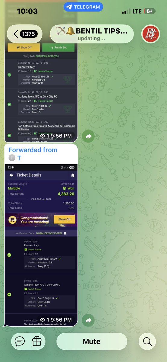 Randybyk's tweet photo. @Bentil00 Me dier already in and engaging waiting for international break to finish so I stake bet again 
0594872080 Samuel 
Thank you @Bentil00 https://t.co/cGzsDfCbp5