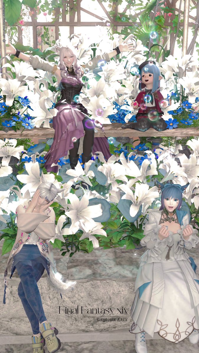 Dai_chi01's tweet photo. おはミコฅ^•ω•^ฅ
昨日は素敵なスタジオでフレンドとSS撮影
花に囲まれる写真が沢山撮れて素敵な時間になりました😊
🏷️ #FF14  #おはミコ  #St_Colorful https://t.co/QwJMRztgtt
