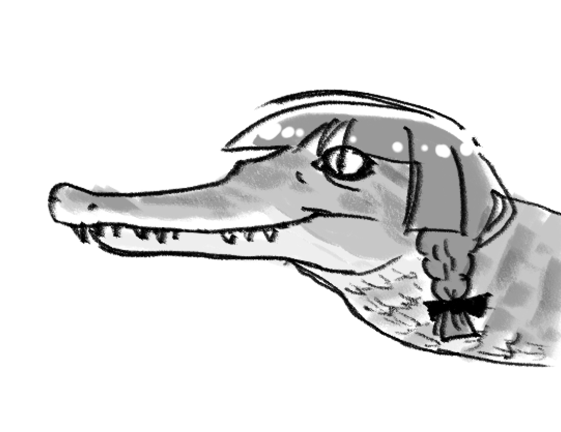 KikuriDrawDaily's tweet photo. Day 329:  crocodile
(Sorry for the really late upload)
#廣井きくり #kikurihiroi #DailyKikuriDraw https://t.co/jIGFLiDLvZ