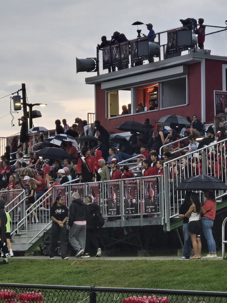 dadamltps's tweet photo. Your @CardinalsLHS 2026 Homecoming Game is underway now! Come out to support your LHS Cardinals!! HoCo court will be announced at halftime. Go Cards!! @LTPS1 @LTPSAthletics #LTPSThisIsUs https://t.co/TnUEI7F0de