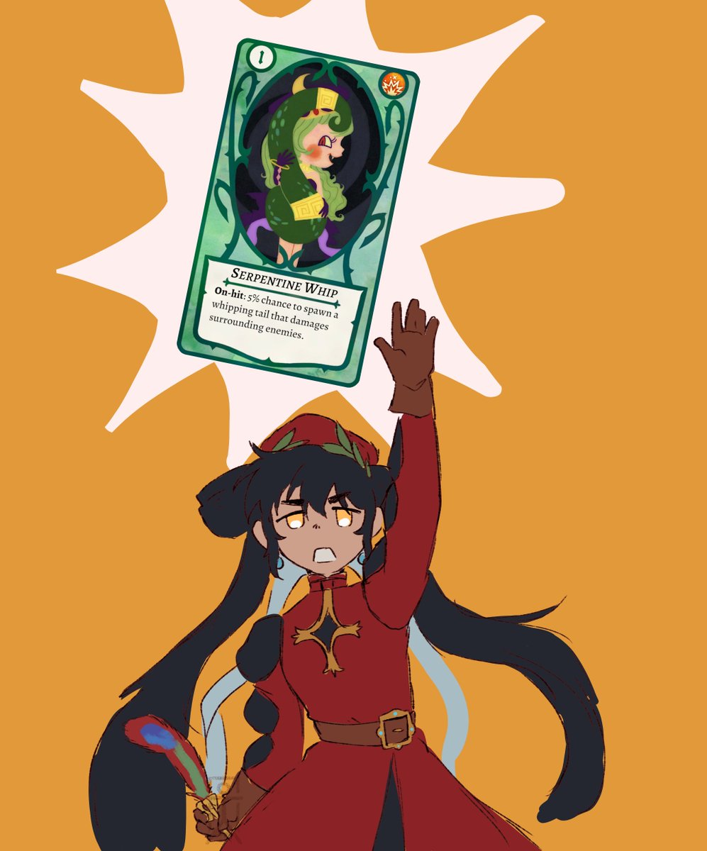 OtaeriaAoba's tweet photo. secret about Serpentine Whip

#HellMaiden https://t.co/Ym6zQ10mx2