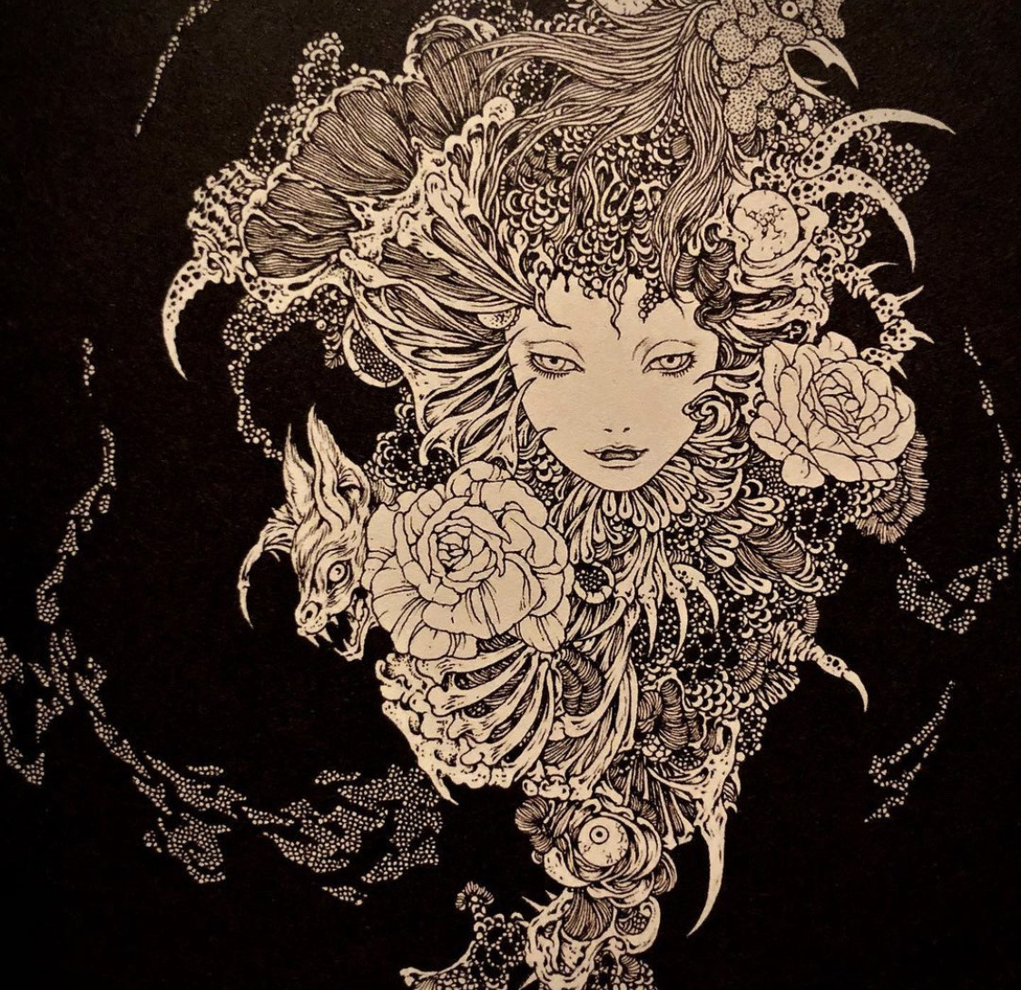 solisolsoli's tweet photo. Hard to know where I end · Takato Yamamoto https://t.co/S4Yh74t59y