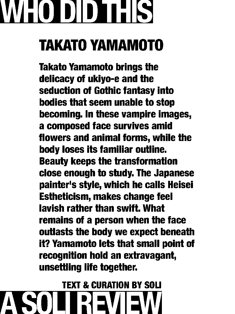 solisolsoli's tweet photo. Hard to know where I end · Takato Yamamoto https://t.co/S4Yh74t59y