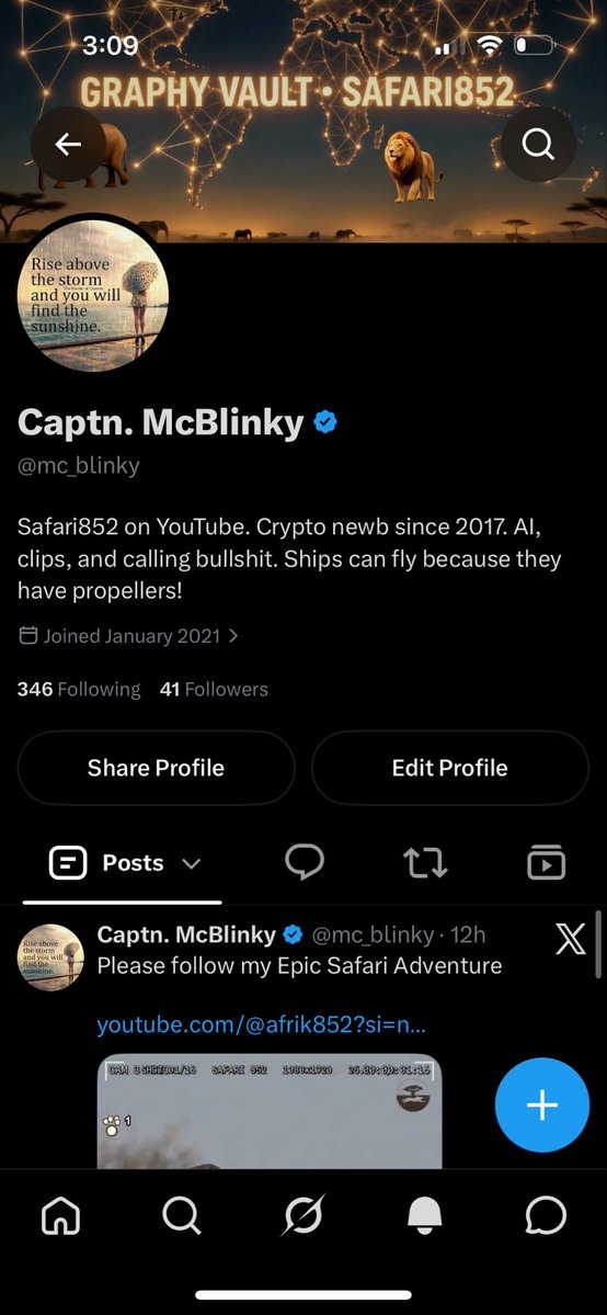 mc_blinky's tweet photo. Thanks @X  for the Blue Check!
not sure what i did to deserve this?
oh maybe the $100/month Grok spend? https://t.co/W2TM9gzUpV