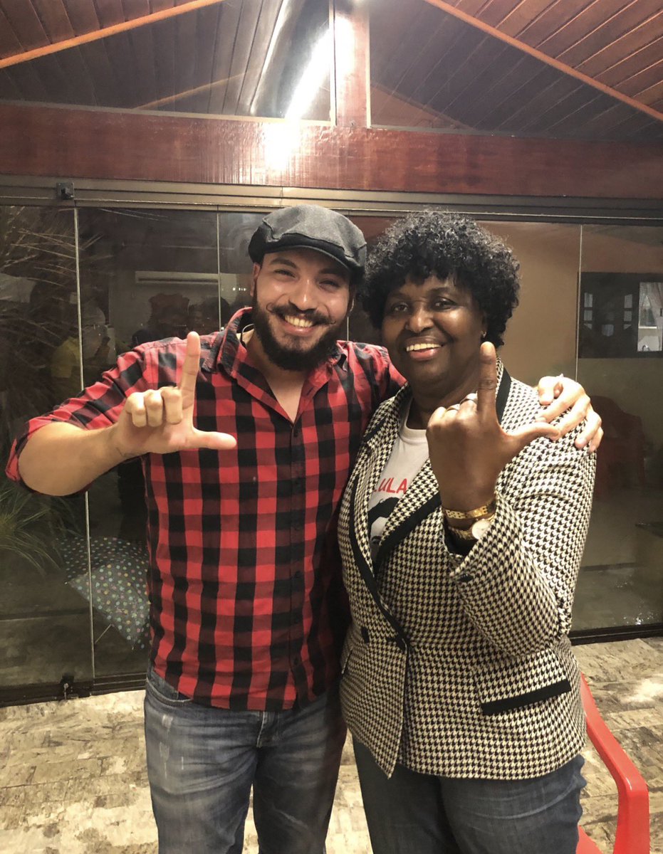 pedroazborges's tweet photo. Meu presidente @LulaOficial 13 e minha senadora @dasilvabenedita 131 https://t.co/zMJCy86JWM