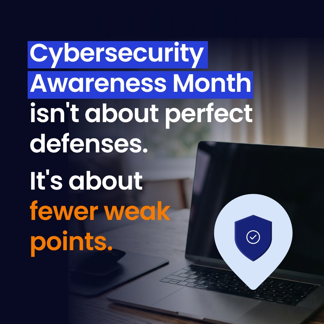 joindeleteme's tweet photo. October is Cybersecurity Awareness Month. Believe it or not, it's not just for IT departments. 

Most people get got by basics that go unaddressed for years: reused passwords, no MFA, outdated apps.

The good news is the fixes are just as basic. Five habits make the biggest difference:

- Keep critical apps and devices current. Turn on automatic updates for email, banking, and cloud storage. 
- Turn on MFA everywhere it matters. Email, financial accounts, social media. Use passkeys when you can. They're more resistant to phishing. 
- Use passphrases, not passwords. Long, unique, random. A short sentence beats "P@ssword123" every time.
- Get a password manager. It generates strong passwords, stores them safely, and won't autofill them on a fake site. 
- Remove your info from people search sites. Less exposed data means fewer details attackers can use to guess your passwords, target your accounts, or build a convincing phishing message.

Security isn't reserved for professionals. It's a handful of habits anyone can build this month.

#Cybersecurity #OnlineSafety #CybersecurityAwarenessMonth