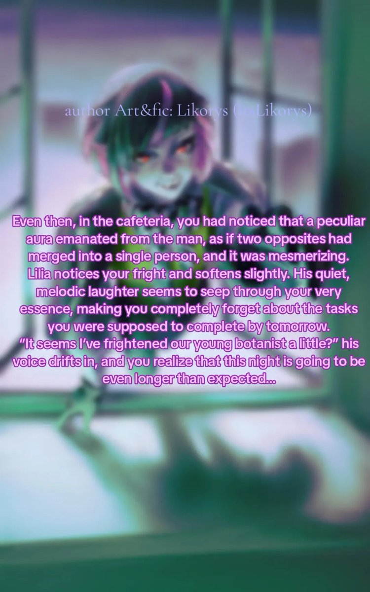 itsLikorys's tweet photo. An Uninvited Guest in the night. 

#twst #twistedwonderland #fanartㅤㅤㅤㅤ #fic #liliavanrough #art https://t.co/rsekLbKkls