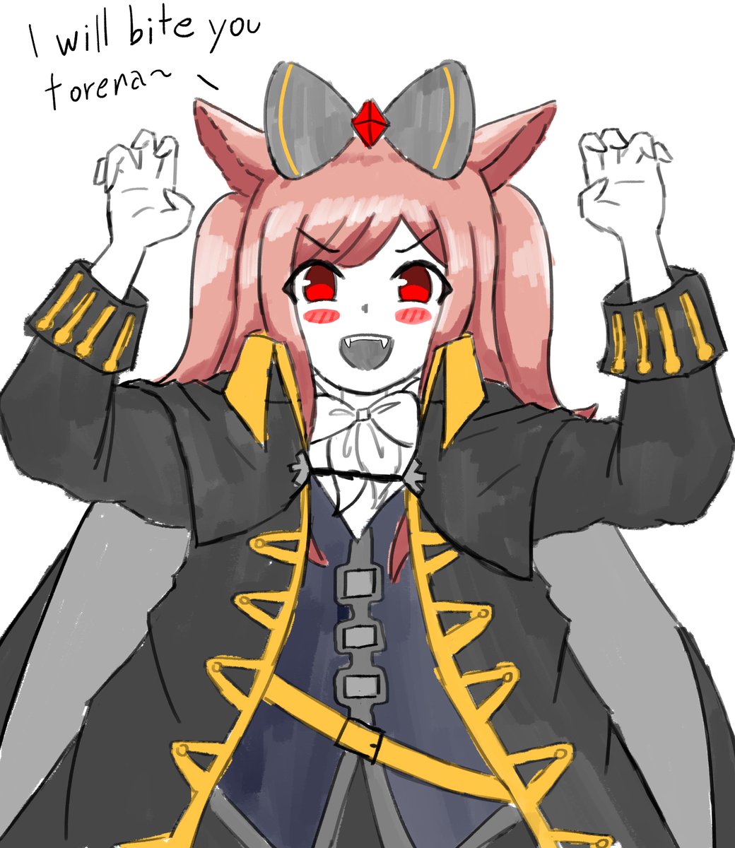 JustLewdi's tweet photo. Malevolous Vampire that sucks all your blood and steals all your uma merch -u- https://t.co/LEbMCq5Ycf