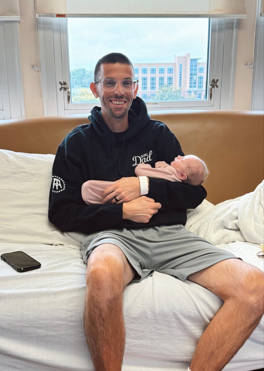 ADeez03's tweet photo. No football coverage for me tonight as we welcomed Annie Ingalsbe into the world yesterday ❤️ https://t.co/fikt7CyPAo