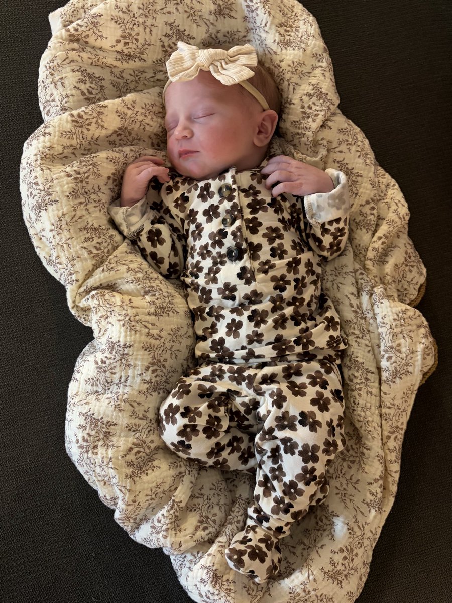 ADeez03's tweet photo. No football coverage for me tonight as we welcomed Annie Ingalsbe into the world yesterday ❤️ https://t.co/fikt7CyPAo