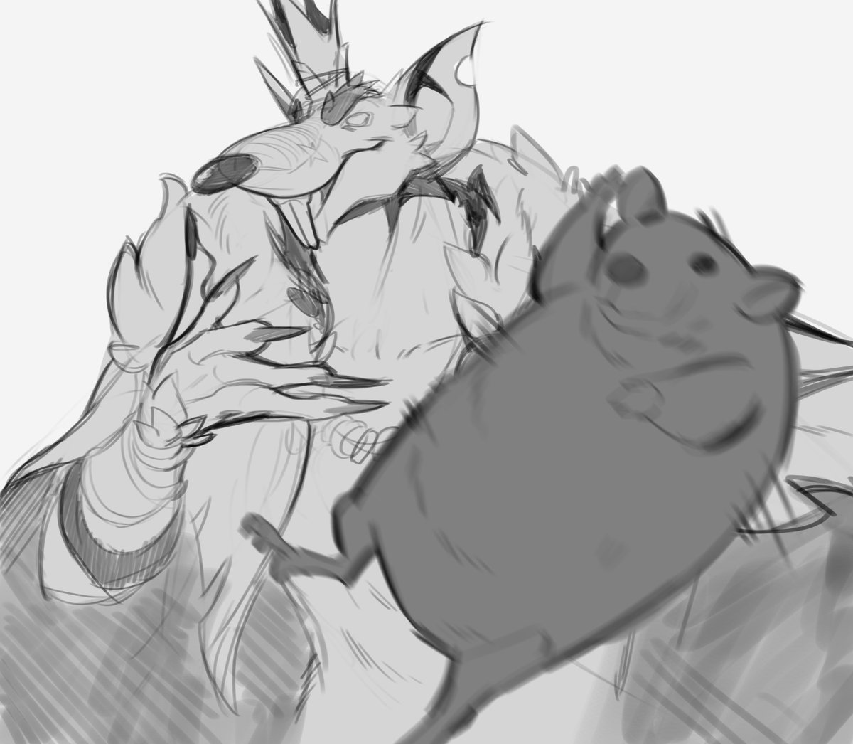 fishe_art's tweet photo. Rats rats we are the rats 
#deadlock #ratking https://t.co/fl8IkD5xqZ
