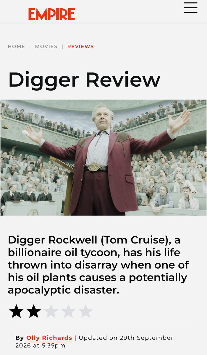 MovieDisciple's tweet photo. You are not serious people @empiremagazine 
#InDiggerWeTrust https://t.co/l8064Fh2AB