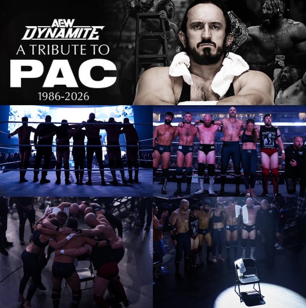 AIRGold_'s tweet photo. PAC's tribute show was watched by 899,000 people 

(not including Max)

AEW's most watched show in 3 years https://t.co/eKhf8J7RtS