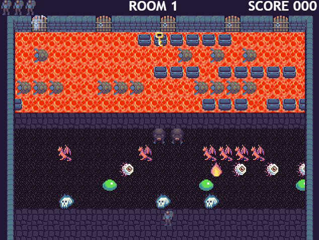 Clickteam's tweet photo. A new game arrives on FusionCR! Dungeon of Keys is similar to several move to avoid games with a twist! Check it out! #FusionCR #Clickteam #IWantToCreate

https://t.co/06TqNTKDSR https://t.co/xLrXDpyKIz