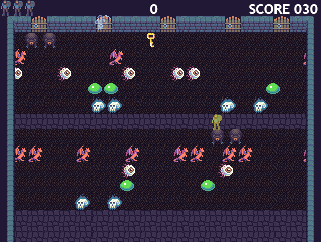 Clickteam's tweet photo. A new game arrives on FusionCR! Dungeon of Keys is similar to several move to avoid games with a twist! Check it out! #FusionCR #Clickteam #IWantToCreate

https://t.co/06TqNTKDSR https://t.co/xLrXDpyKIz