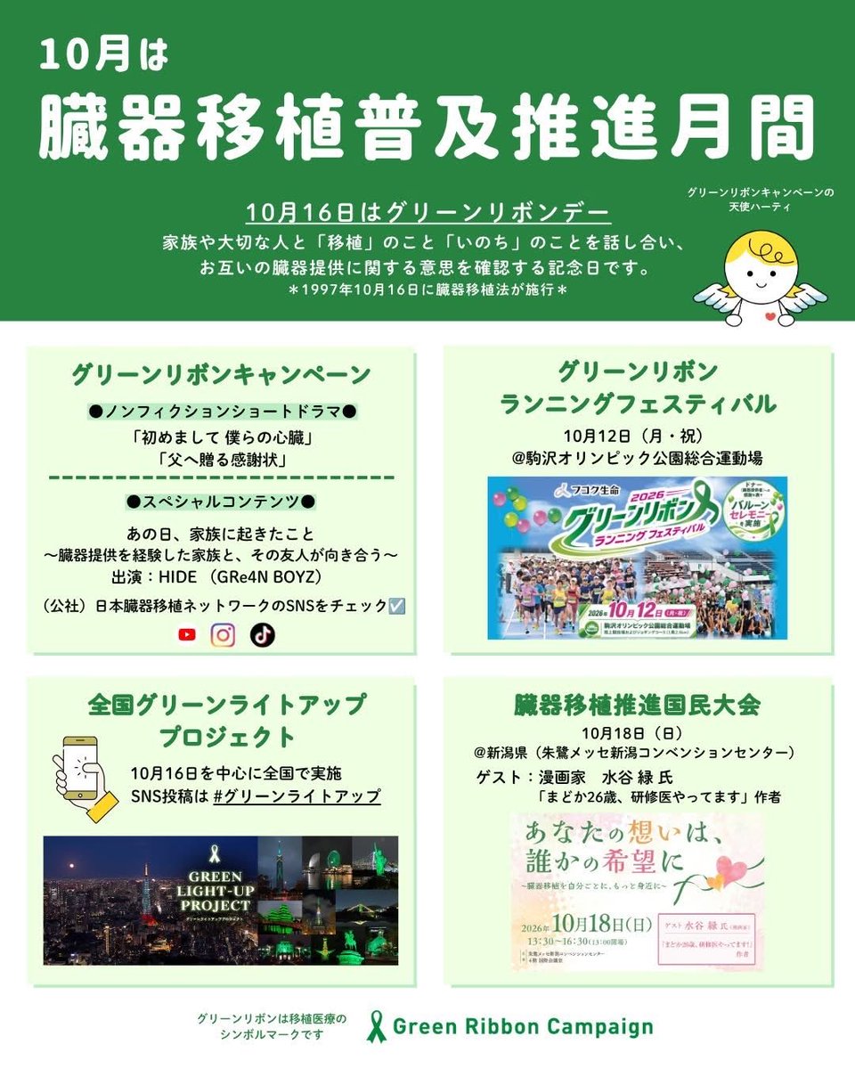 NknsMtyk's tweet photo. 🦌☀️おはようございます☀️🦌👌💪👍
今日は秋晴れで気温16℃寒い朝です
今月は臓器移植キャンペーンです
明日はキャンペーンに参加します
今日も元気でよろしくお願いします🙇‍♂️👌💪👍☀️🦌😃 https://t.co/yVOLquytRe