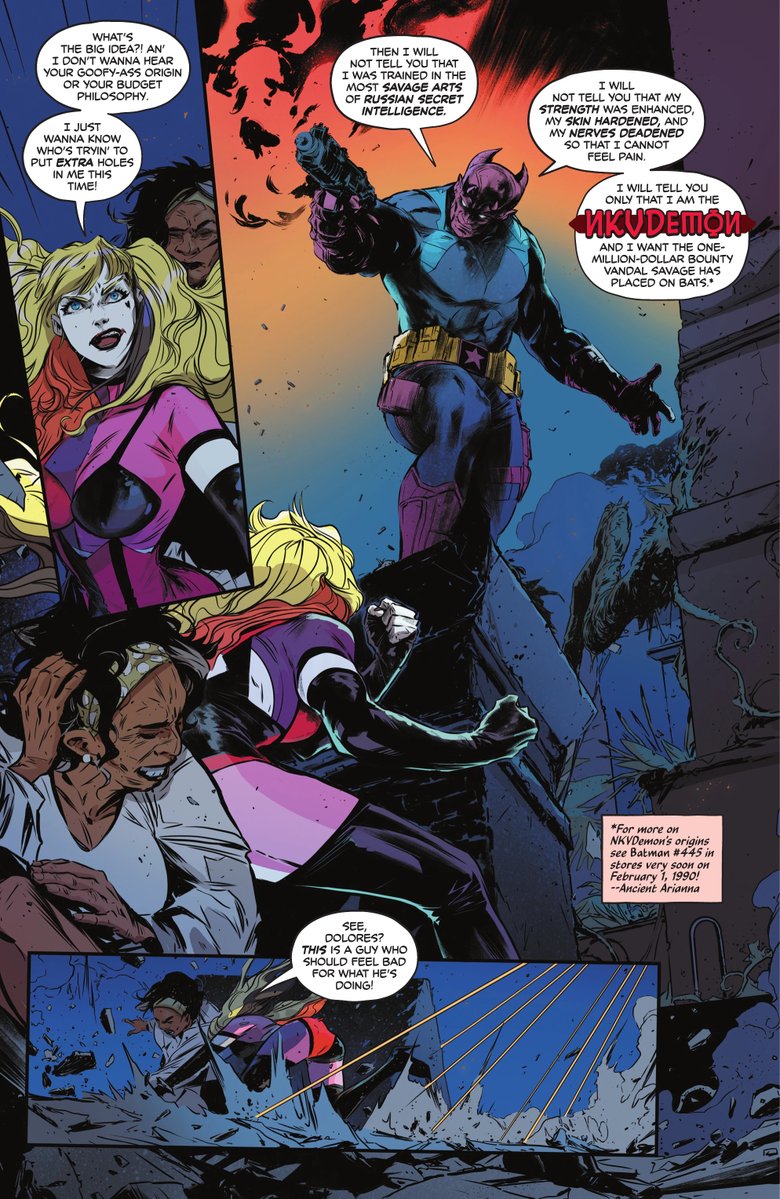 batmandailydose's tweet photo. β οΈ HARLEY QUINN #66 β¦οΈ
NKVDEMON
by Carlos Olivares
#batman #badseeds #harleyquinn #nkvdemon https://t.co/MObeVsAhNS