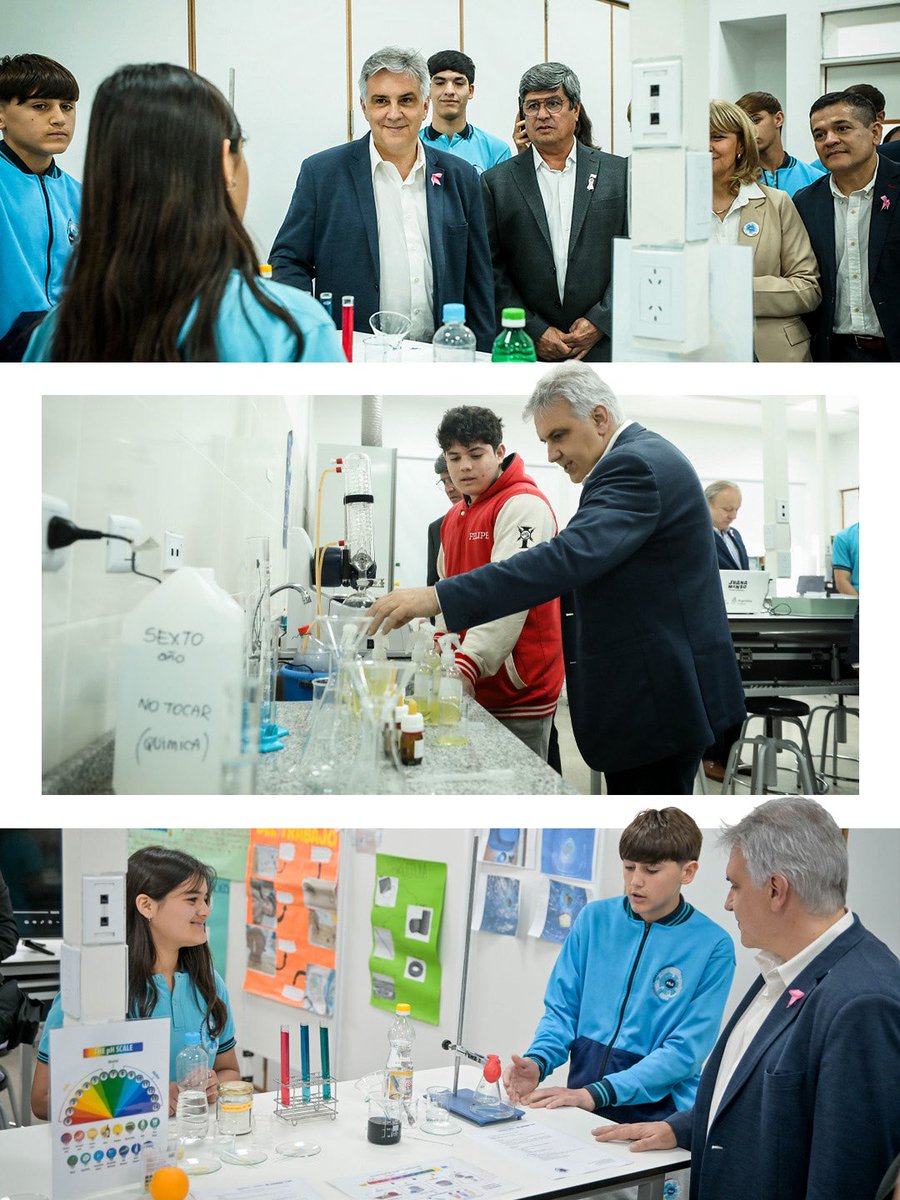 MartinLlaryora's tweet photo. VICUÑA MACKENA SE DESARROLLA CON MÁS EDUCACIÓN, SALUD Y OPORTUNIDADES

En #VicuñaMackenna vivimos una jornada de esas en la que podemos mostrar qué provincia estamos construyendo. Inauguramos el nuevo edificio de la Escuela #ProA, un espacio pensado para que nuestros jóvenes estudien, desarrollen su talento y se preparen para un mundo que cambia permanentemente.

Mientras en la Argentina hay una política de desinversión educativa, en #Córdoba tomamos la decisión de seguir invirtiendo y defendiendo la #educación pública. Esta escuela no tiene nada que envidiarles a las mejores escuelas del mundo: cuenta con aulas, talleres de informática, arte y ciencias, laboratorios, computadoras, pizarras digitales, conectividad y todo lo necesario para la formación en Desarrollo de Software.

Además, inauguramos la ampliación del Centro de Salud donde también anunciamos un nuevo ecógrafo y una ambulancia para fortalecer la atención de los vecinos.  Confirmamos la construcción de un nuevo polideportivo para la localidad, aportes para diferentes instituciones y para los bomberos voluntarios.

#HacerParaCrecer