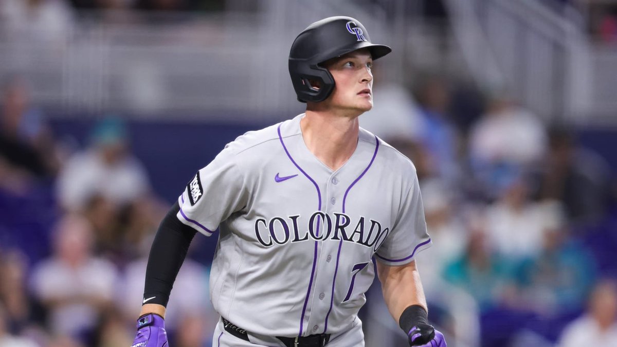 EricCrossMLB's tweet photo. Top 25 Rookies for Fantasy Baseball in 2026

13. TJ Rumfield (1B - COL)

631 PA
.300/.390/.453
67 Runs
16 HR
73 RBI
0 SB
11.4% BB
13.6% K

Rumfield stood out in BB, K, and contact rate, but his below average power really limits the long-term upside, even in Coors. https://t.co/xGuxsr3Vxj