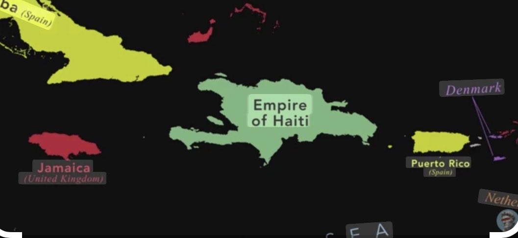 BienAimStanley6's tweet photo. @matiasgarciard The island of Haiti
We are going to take the land back, don’t worry grapyay https://t.co/z92l8tkefY
