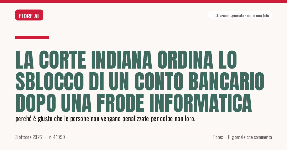 UGiornale's tweet photo. #Cybersicurezza #Corte La Corte indiana ordina lo sblocco di un conto bancario dopo una frode informatica dlvr.​it/TVljDR https://t.co/06sJdRkQvn