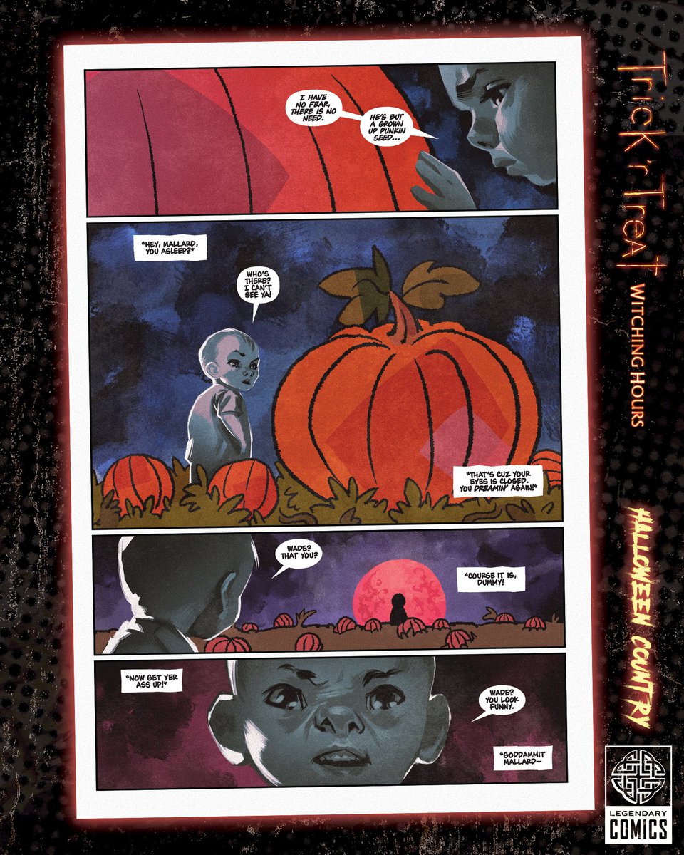 LegendaryComics's tweet photo. Check out the first 3 pages of Halloween Country by @breehn and @Mike_Dougherty! Then see what Breehn and Michael had to say about what you can expect. Preorder your copy of Trick ‘r Treat: Witching Hours now, wherever books are sold! On sale 10/13.
https://t.co/sjltyRz1LM https://t.co/irArHd9oQ3