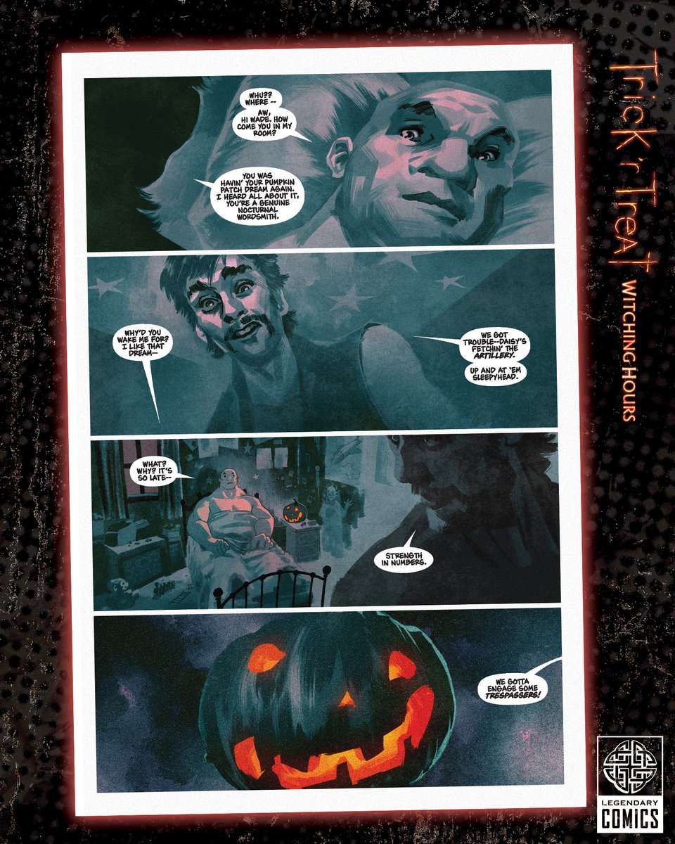 LegendaryComics's tweet photo. Check out the first 3 pages of Halloween Country by @breehn and @Mike_Dougherty! Then see what Breehn and Michael had to say about what you can expect. Preorder your copy of Trick ‘r Treat: Witching Hours now, wherever books are sold! On sale 10/13.
https://t.co/sjltyRz1LM https://t.co/irArHd9oQ3