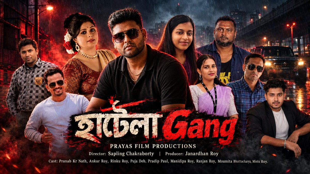 NewsStar69313's tweet photo. Hatela Gang : A New Thriller Drama Short Film Takes Shape In Agartala.
#Hatela #Gang #New #Thriller #Drama #Short #Film #Takes #Shape #Agartala #Tripura
https://t.co/CbGt4ZOfog https://t.co/rqUUUmzBht