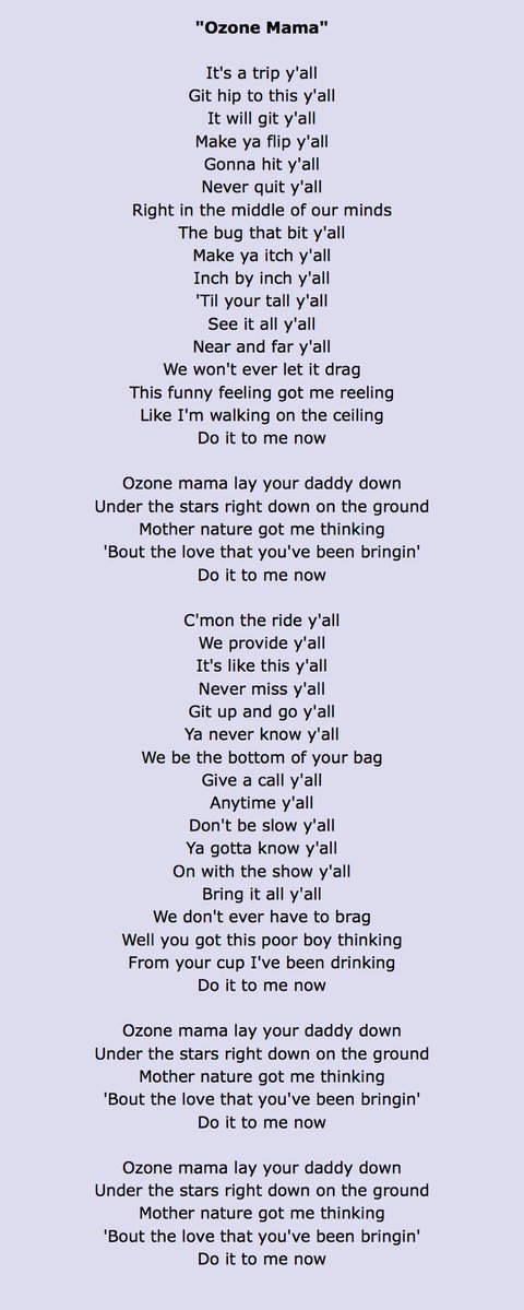 thesorrysinger's tweet photo. Ozone Mama they could never make me hate you ❤️ https://t.co/XjegD3oJU9