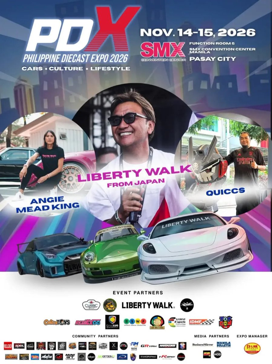 km_creates25's tweet photo. Don't Miss this WEEKEND ON NOVEMBER 13-15 Philippine Diecast Expo x B2bcarshow for a Liberty Walk Manila Car Meet & Diecast Expo! 

You'll be needing a staycation for these events and Shell Residences is the perfect choice (In front of MOA) Near Parqal Aseana & SMX Convention. 

Minimum of 4 PAX
2pm Check-in

Nov 13 – Car Meet and Day 1 of Show & Shine at Parqal 
Nov 14 – Day 2 of Show & Shine 
Nov 14 –( 8:06 PM) unveiling of Bumper 2 Bumper Carshow XXII Presents Sungkang Live in Manila movie collab vehicle(s)
Nov 14-15 - Philippine Diecast Expo at SMX with Diecast Empire Plus 

Open for Room Reservations.
https://t.co/W5wMHkwFjV

#staycation #mallofasia #Libertywalkmanila #b2bcarshow #smdc