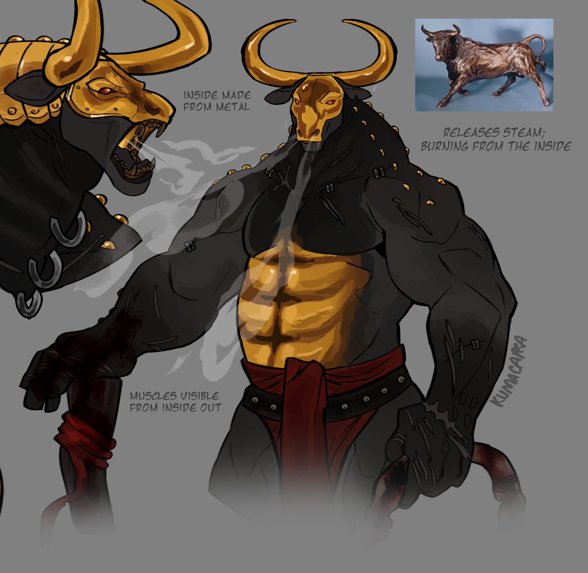 kumacapra's tweet photo. brazen bull gladiator https://t.co/ulKBd9jZfP