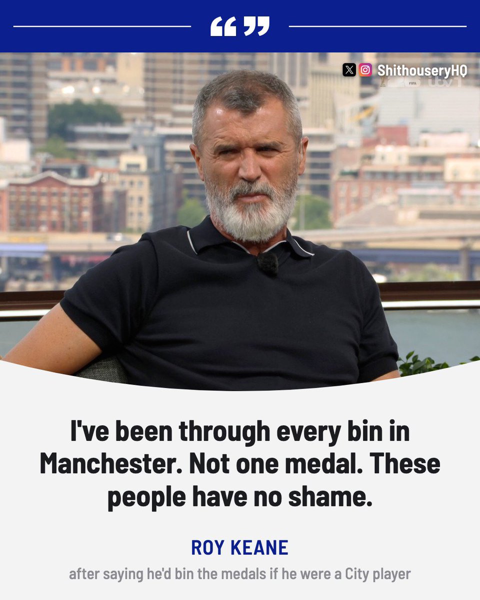 ShithouseryHQ's tweet photo. 🚨| Roy Keane speaks on Manchester City: https://t.co/ZDsHgzl30S