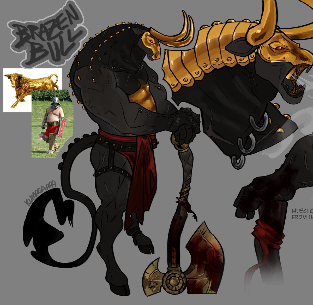 kumacapra's tweet photo. brazen bull gladiator https://t.co/ulKBd9jZfP