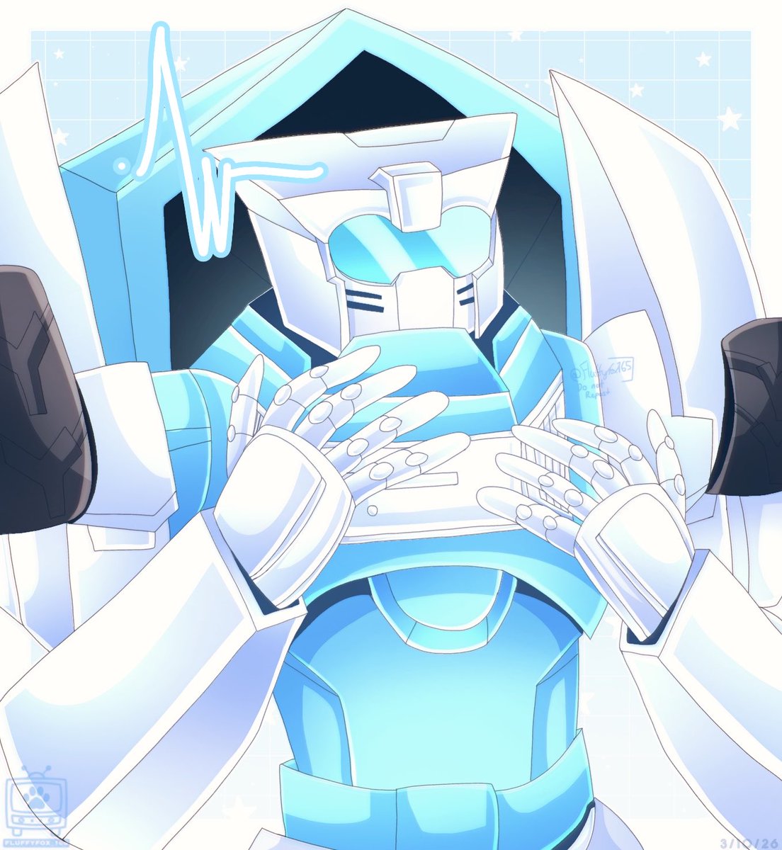 Fluffyfox_165's tweet photo. 🩵 Tailgate | transformers idw fanart 🩵
I finally started reading the idw comics YIPPEE YIPPEEE YIPPEE
I’ve been in a fanart artsy mood so I decided to try and draw tailgate from the comics hehe
#transformersidw #transformers #transformersart #maccadam #tailgate #idw https://t.co/RIx6Yqtqrm