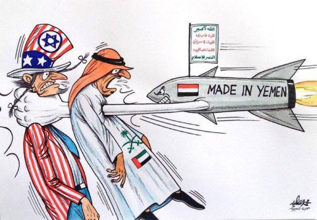 MPoorbagher's tweet photo. @sepandArmazz Because they won't listen
Still, don't cry babe, Yemenis are on it (crushing US &amp; #ZioFascist puppets) https://t.co/YMv1EZvrrS