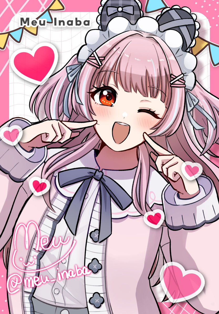 meu_inaba's tweet photo. 💗#REALITY10月のフォロー祭り 💗

　  \ こんめう〜🐰💖🪽 /

✨𝐏𝐫𝐞𝐭𝐭𝐲 𝐏𝐢𝐧𝐤 𝐑𝐚𝐛𝐛𝐢𝐭✨ の
　　【 稲羽 めう 】です❣️

🩷止まらないマシンガントーク📣
❤️力強い声で盛り上げる歌枠🎤
❤️‍🔥実はイラストも描けちゃう⁉️
💗可愛いとオモロの二刀流🤣

あそびにきてくれるとうれしいよん♡ https://t.co/Z8IPLCJRg5