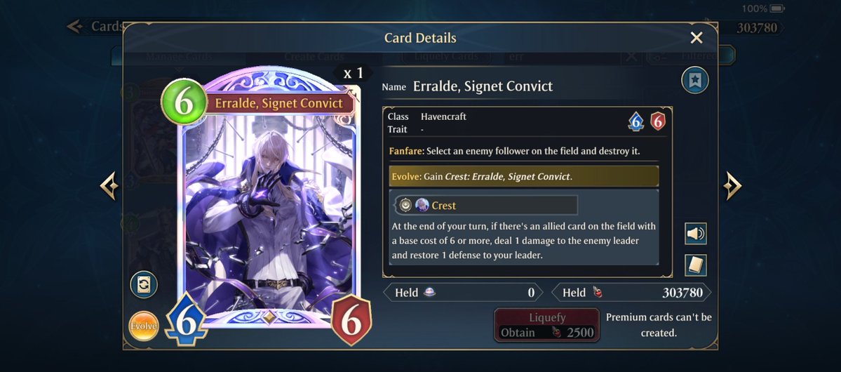 ignideus's tweet photo. BRAND NEW card styles for Antemaria and Erralde that came as codes with the latest Shadowverse Evolve set in Japan that JUST released

Lookin' clean!

(thank you @oceanbolt244 for gifting me!) https://t.co/PqHNRvYd7i