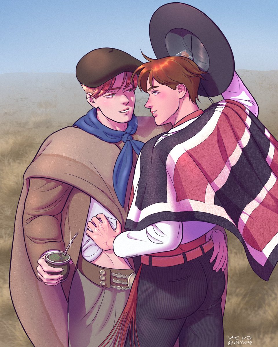 verrivamp's tweet photo. "Nunca había'e pasao tanto frío, iñor" "vení, amigo"

Con este me despido de la #ArgChiWeek2026 
y sí, bien atrasado el día 7 huaso x gauchoy sí, no es #ArgChi es #ChiArg ... A ver si pillán el corazoncito ;)
(pd es como el meme que me dejó la lila jaja la tkm) https://t.co/QmzuAYMBwu