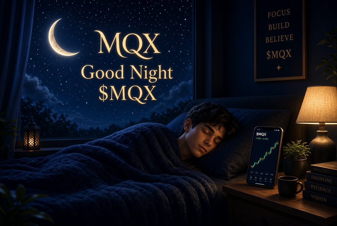 primeranking's tweet photo. Before you sleep…
check your Q-Lounge wallet. 😴💙
Daily check-in.
Read & engage.
Unlock more MQP points.
Small habits → Big rewards.
The community that stays consistent wins.
Don’t miss the opportunities waiting for you tonight.
$MQX
Q Lounge – Your wallet. Your community. Your future.