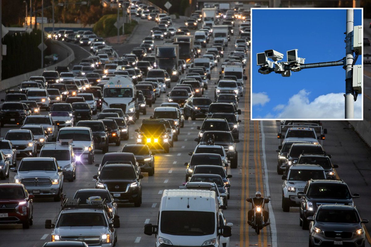 californiapost's tweet photo. More than 100 new LA speed cameras go live this month https://t.co/vjthhd7K8g https://t.co/Y9pcbOgQgW