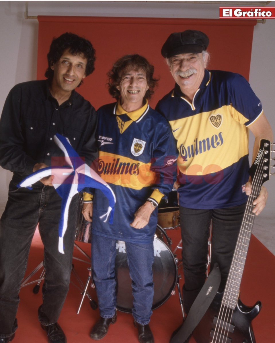 Volpini_Mariano's tweet photo. Falleció Ricardo Soulé, líder de Vox Dei. Había hecho inferiores en Quilmes.
Vox Dei: Ricardo Soulé (1950-2026), Willy Quiroga
(1940-2024) y Ruben Basoalto (1947-2010).
Todos son bosteros! Aguante Boca siempre!💙💛💙 https://t.co/upOgKUHhsI