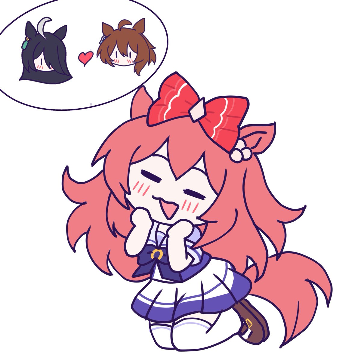 ArtHayari's tweet photo. Agnes digital la mañosa 

#ウマ娘
#umamusumeㅤ 
#fanart
#chibi
#agnesdigital
#agnestachyon 
#mahatamcafe
#digitalart https://t.co/CMnz6QqXmX
