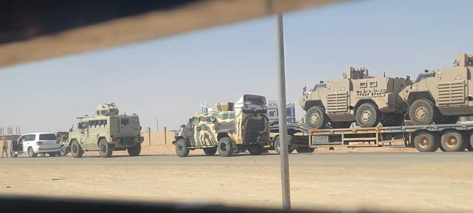 euiiiei's tweet photo. @elerrantenomad they are Saudi made armored vehicles

the only image in circulation for this claim is this:
which 100% matches the Saudi made JAIS
and all the other vehicles in the picture are Saudi's SAMI products https://t.co/4Oi5uyIMTt