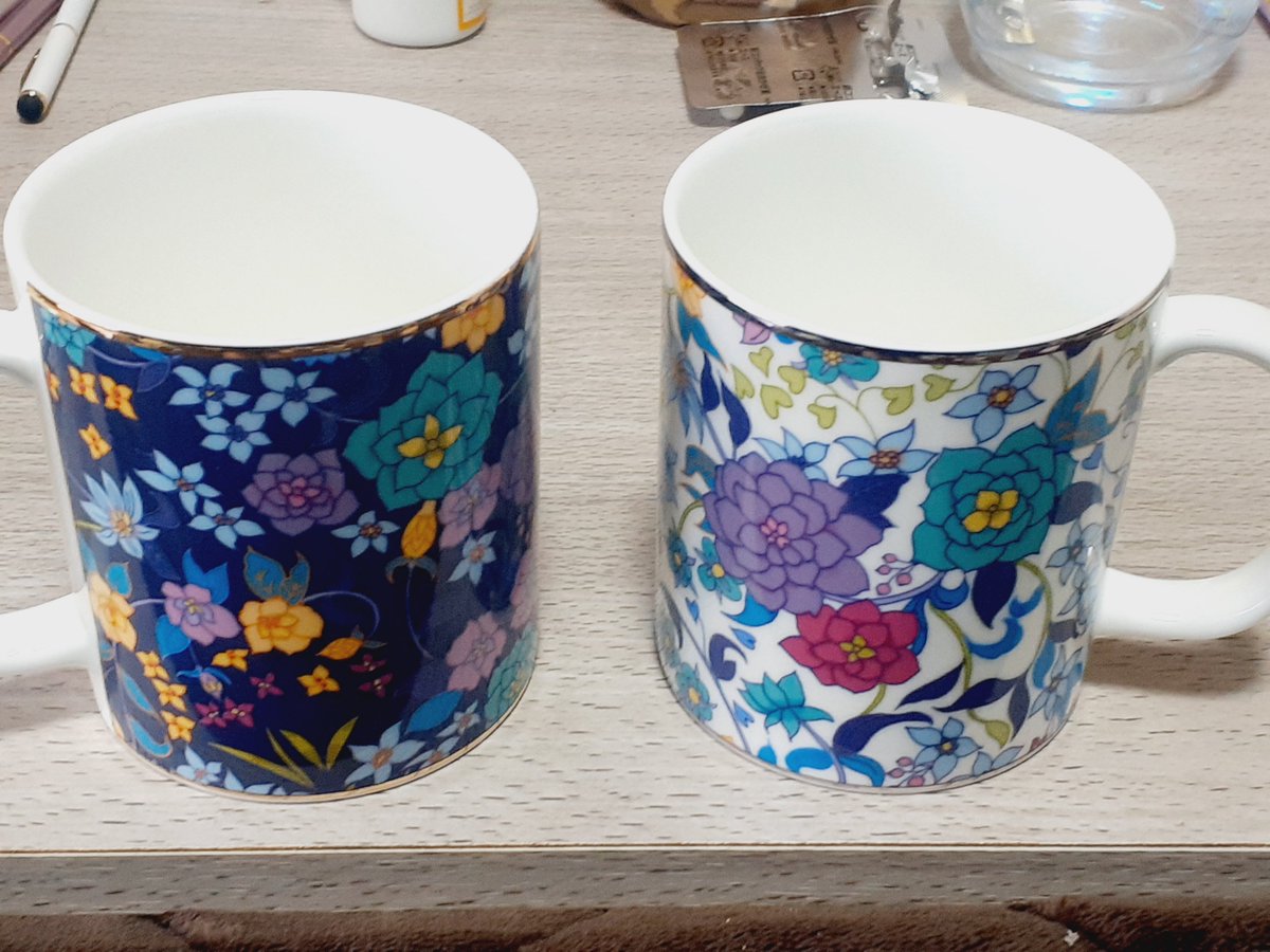 masa1980kk's tweet photo. ニッコーの優待クーポンを使用して、マグカップを２つ購入しました。

絵柄がとても良かったので、ついでにと思い
セットで買いました。

ニッコーの優待クーポンは、送料無料なのが
嬉しいです。😆💕✨

ありがとうございます。 https://t.co/09P5ZBZstc