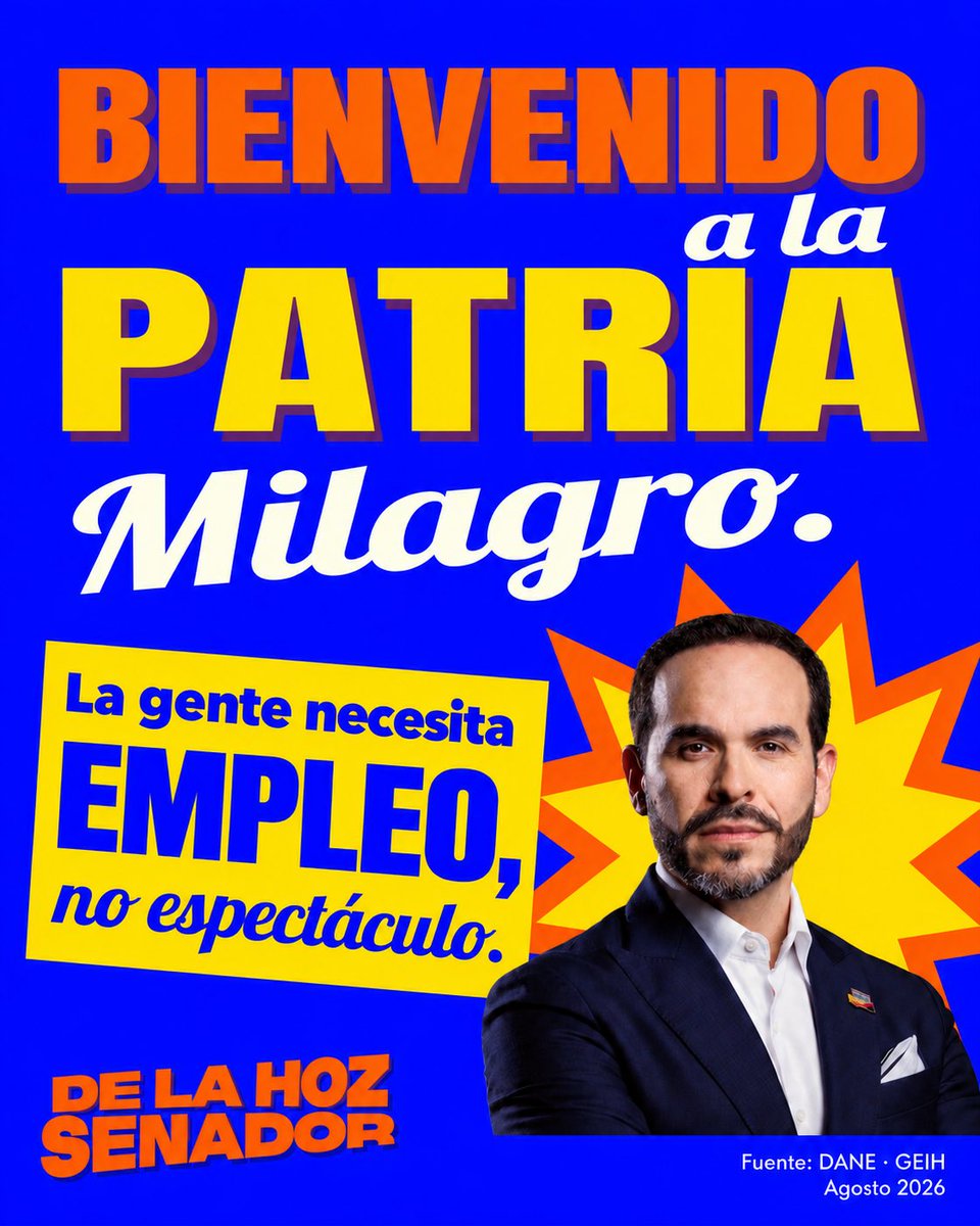 delahozzdice's tweet photo. Nos hablan de progreso, pero el desempleo sube.

De 8,6 % a 9,4 %.

Cuando el empleo retrocede, el pueblo paga la cuenta.👆🏻 https://t.co/i7WukrGnmh